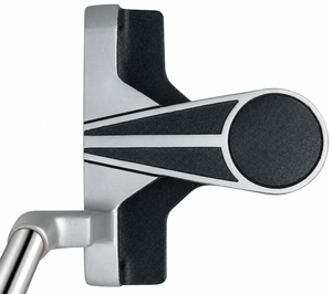 Integra SoooLong Blade putter top-down at address showing the long rear alignment bar