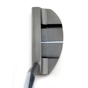 SMT Dead Eye 4 mid mallet putter seen from above at address with single sight line
