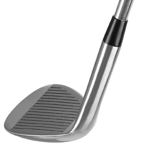Professional Open 690 wedge clubhead shown face-on, with a satin finish and a fully grooved hitting face