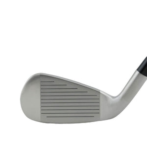 SMT 0713 utility iron head, face view, showing the chrome face with full-length scoring lines.