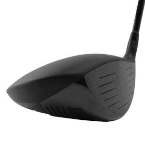 SMT V3.5 driver head, toe view, showing the deep profile from the toe side.