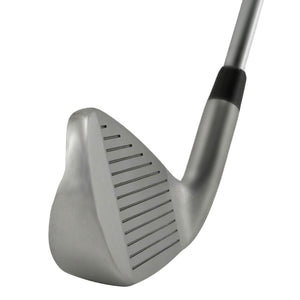 Z Force Z-65 iron clubhead viewed down the toe, showing the satin sole profile and topline