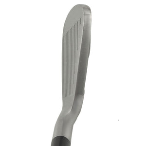 Z Force Z-65 iron clubhead viewed from above at address, showing the satin topline