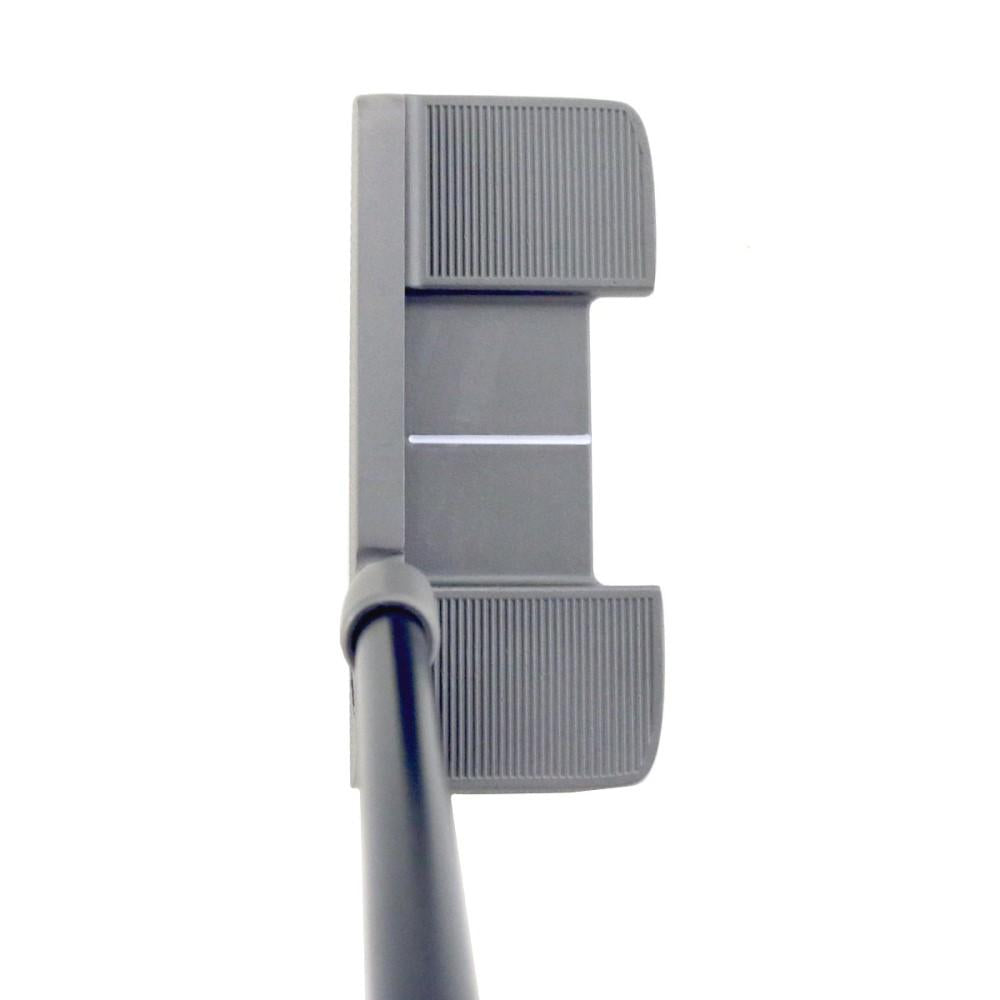 Top-down address view of the Inazone StandPoint blade putter showing its alignment line