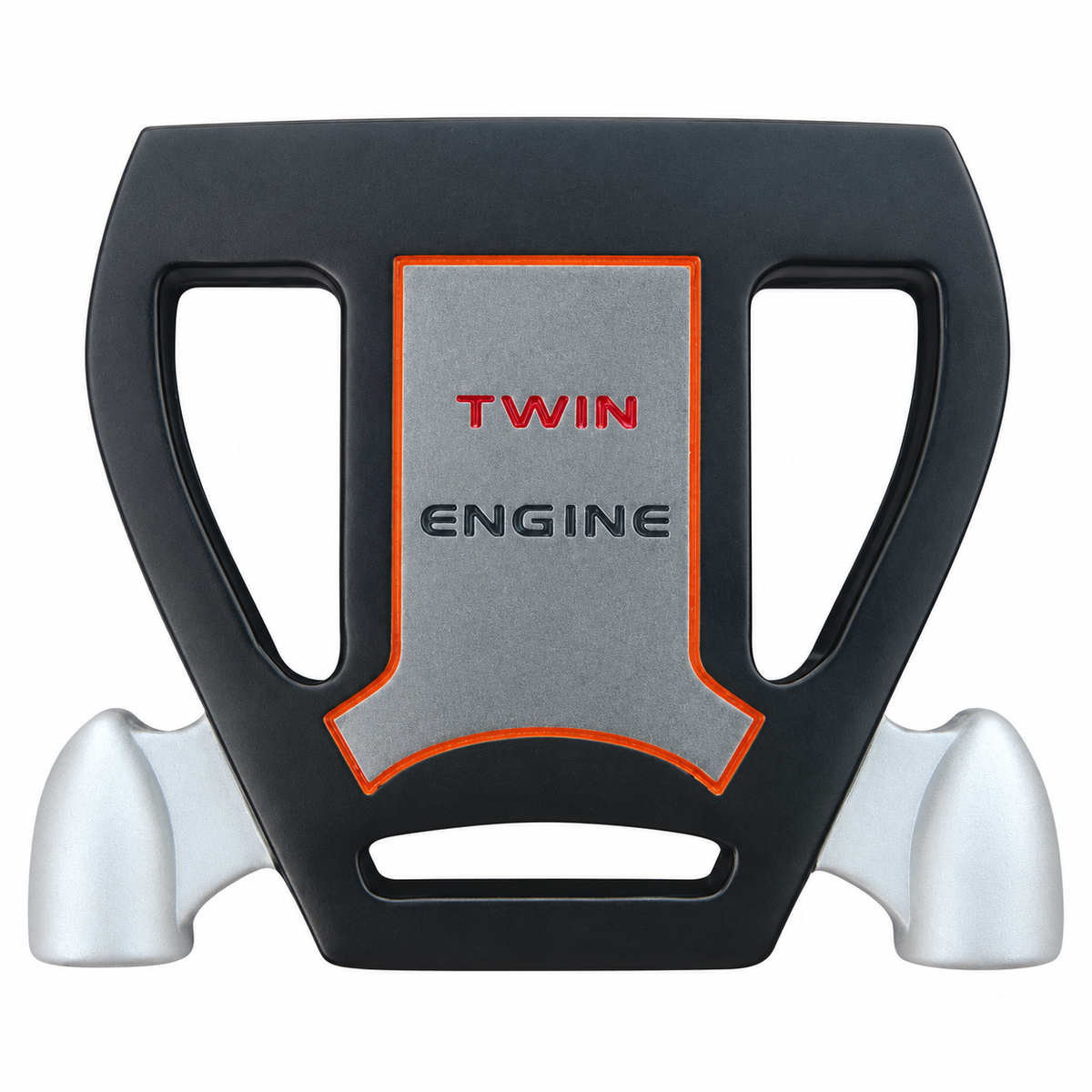 T7 Twin Engine black putter sole view