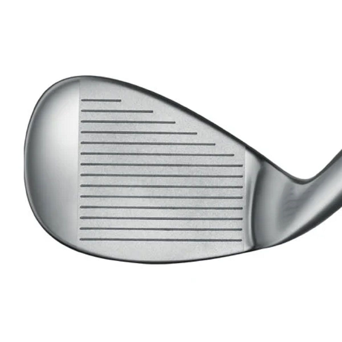 Acer XB satin wedge clubhead shown face-on, with a satin finish and a fully grooved hitting face