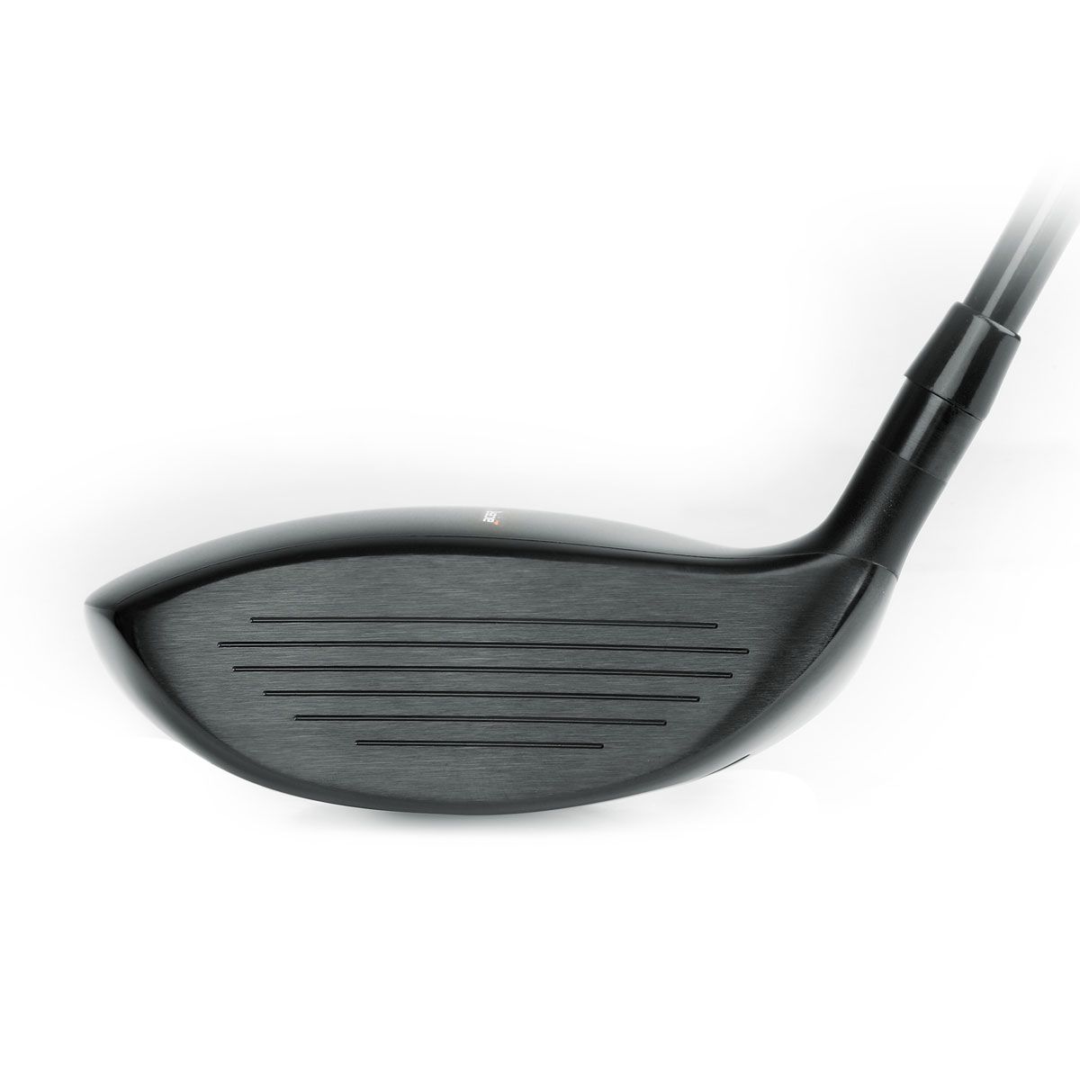 Acer XV Thriver Mini shown face-on, with a dark grooved hitting face and compact head shape