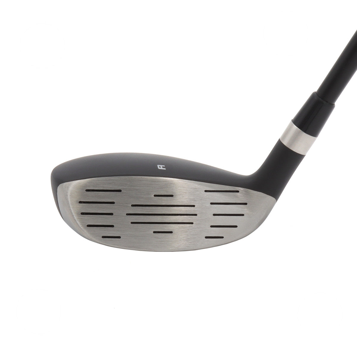 Ashton A600 hybrid head, face view, showing the face with horizontal scoring lines.