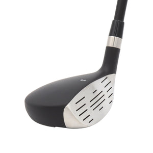 Ashton A600 hybrid head, angled profile view, showing the crown, face and toe together with the silver sole rail.