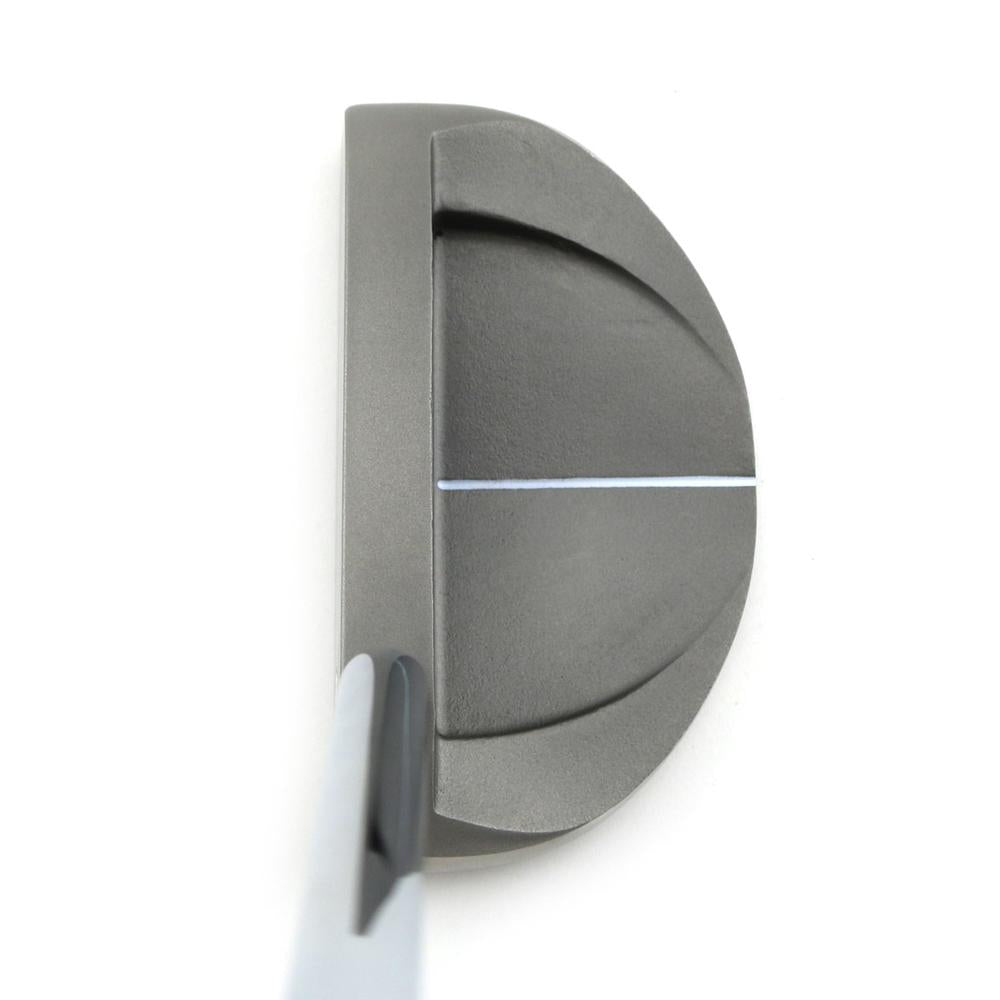 SMT Dead Eye 2 mid mallet putter seen from above at address with single sight line