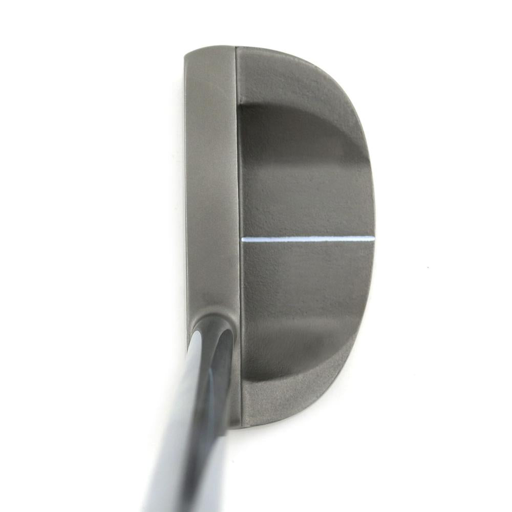 SMT Dead Eye 3 mid mallet putter seen from above at address with single sight line