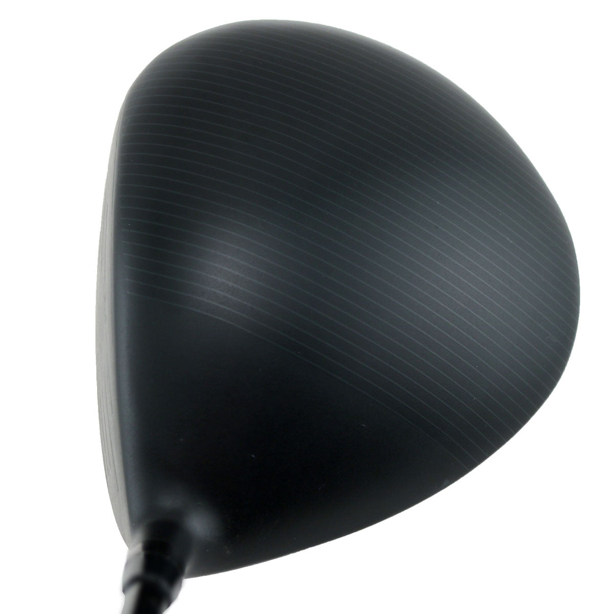 DTG Felon non-conforming driver head, crown view, showing the matte black crown and rounded topline.