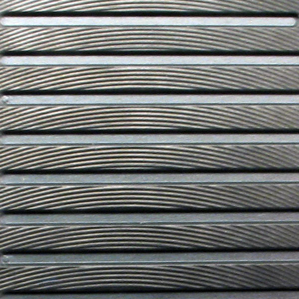 Close-up macro of the DTG Felon Rip Groove 2.0 wedge face, showing the sharp milled rip groove pattern across the striking surface.