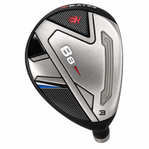 Heater B8 hybrid sole in silver, black and red, carrying the Heater B8 badge and a number 3 near the toe