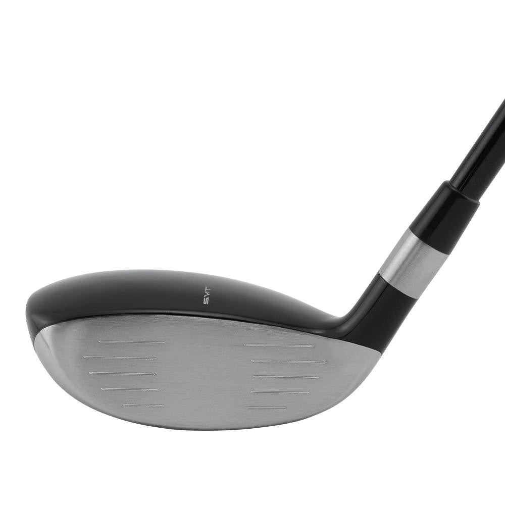 SMT 3391 hybrid clubhead shown face-on, with a grooved silver hitting face and a dark crown