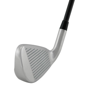 SMT 3391 iron clubhead viewed down the toe, showing the satin sole profile and topline