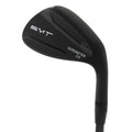SMT Durometer 2.0 wedge head in Tour Black PVD, back view, showing the blade back with the SMT badge and cavity milling.