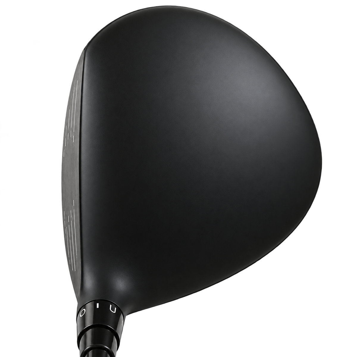 SMT mini driver head, crown view, showing the matte black crown and compact rounded shape.