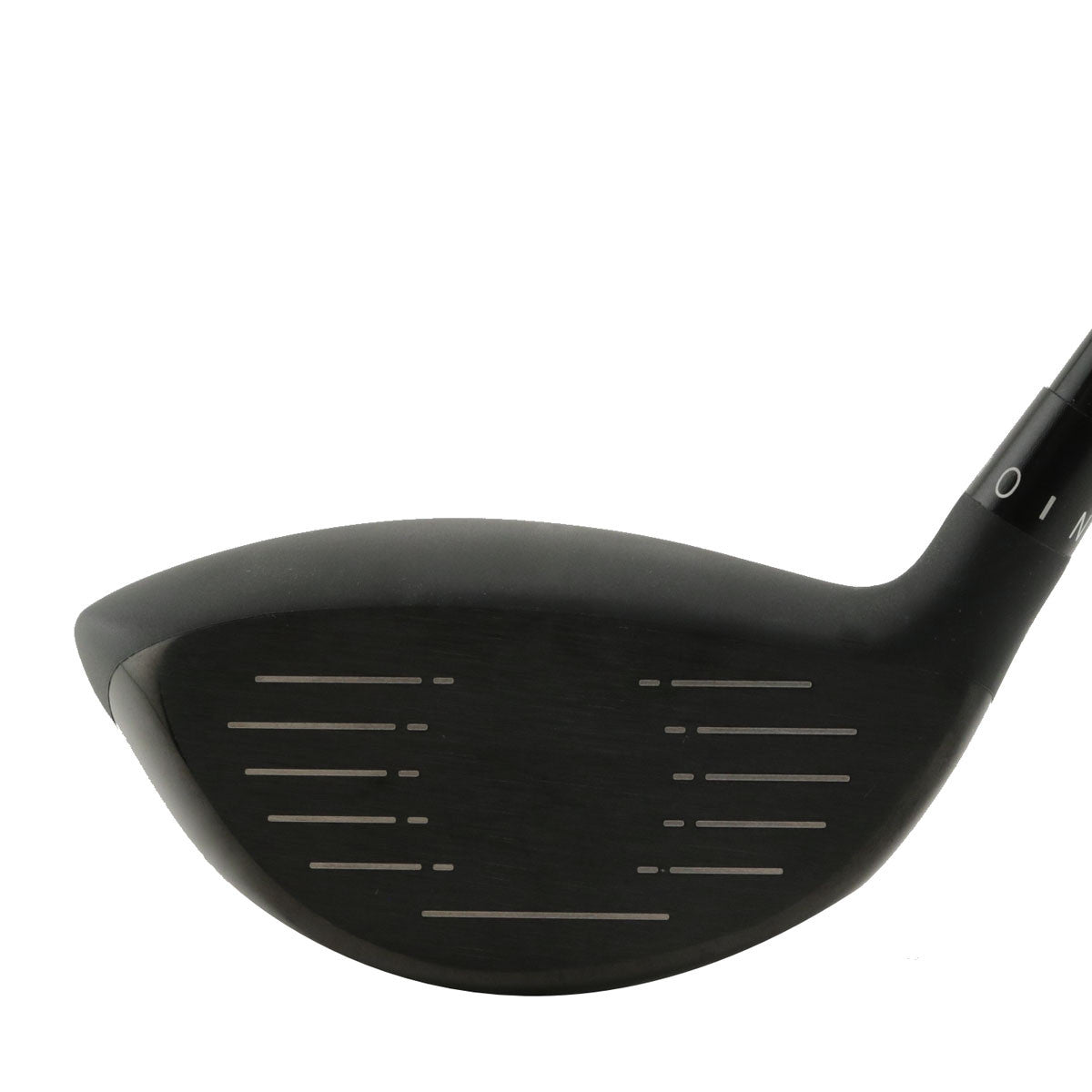 SMT mini driver head, face view, showing the compact face with horizontal scoring lines.