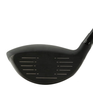 SMT mini driver head, face view, showing the compact face with horizontal scoring lines.