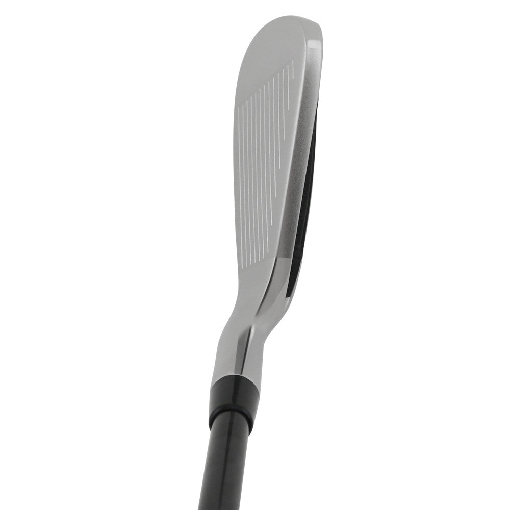 SMT Nemesis iron clubhead viewed from above at address, showing the satin topline