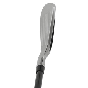 SMT Nemesis iron clubhead viewed from above at address, showing the satin topline