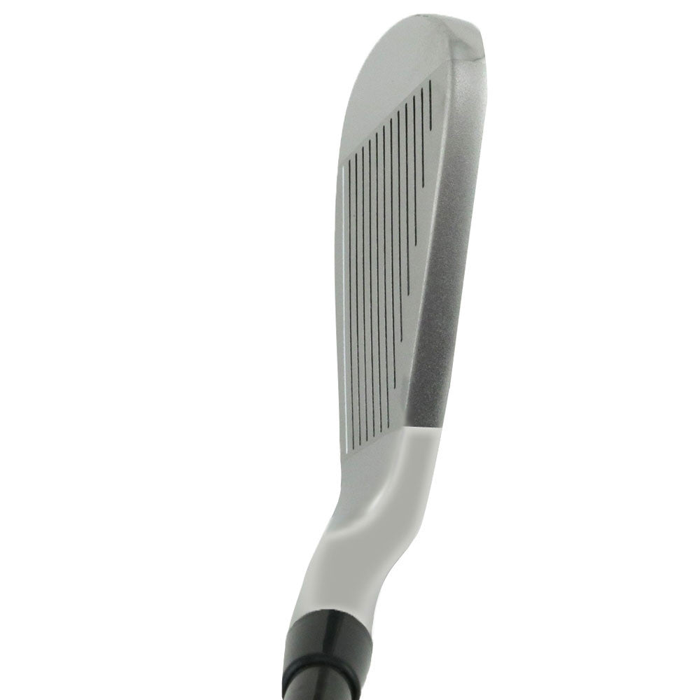 Turner S-1 iron clubhead viewed from above at address, showing the satin topline