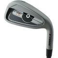 Z Force Z-55 iron clubhead viewed from behind, with a grey cavity back carrying Z Force branding and a gold weight port