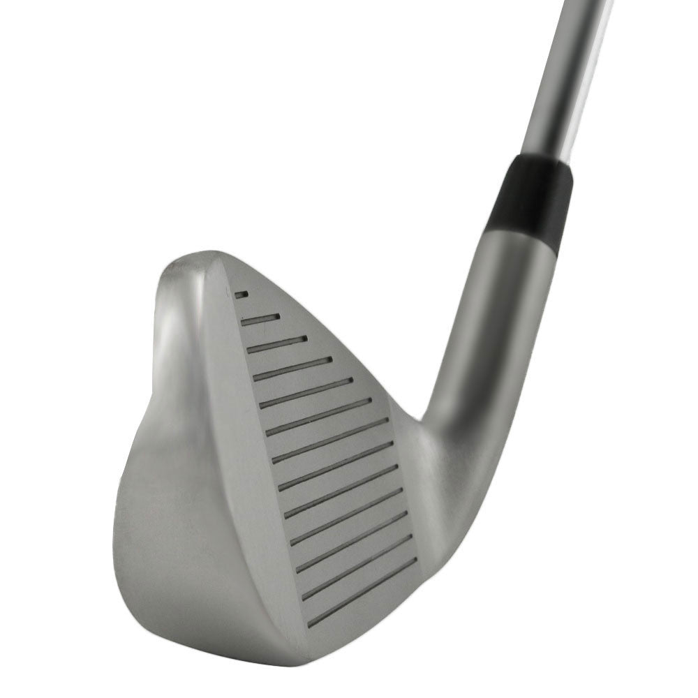Z Force Z-65 iron clubhead viewed down the toe, showing the satin sole profile and topline