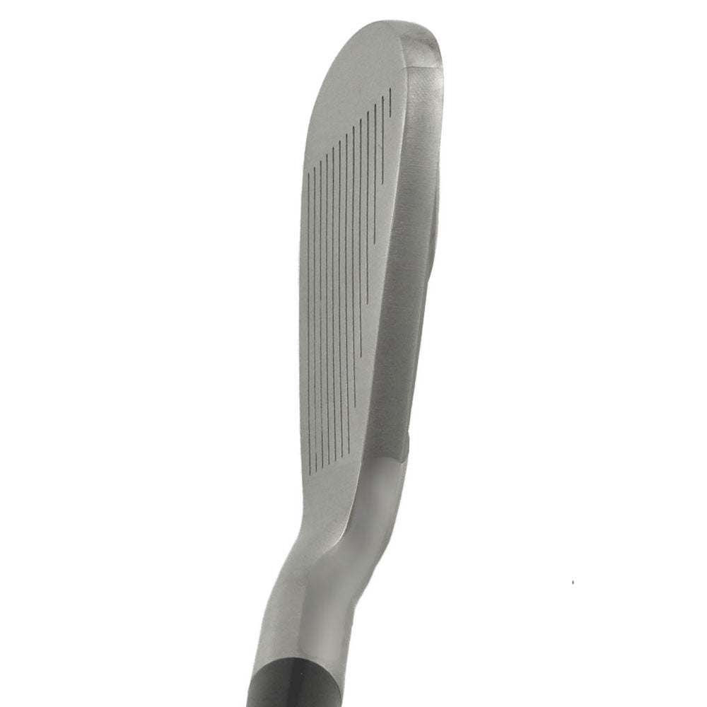 Z Force Z-65 iron clubhead viewed from above at address, showing the satin topline